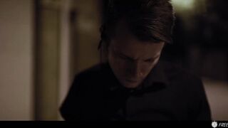 Чувак останавливает время и жестко ебет азиатку со своими дружками