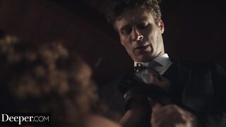 Белый мужик принудил мулатку сосать член и трахаться с ним