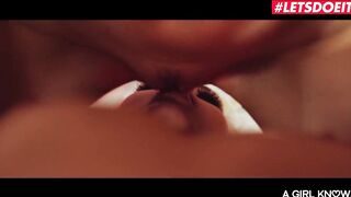 Молоденькие подруги решили попробовать лесбийский секс